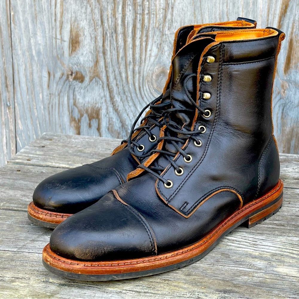 Rancourt x Iron & Air Motorcycle Boot Collaboration, Made in Maine, USA